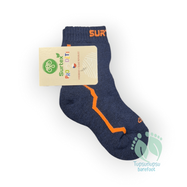 Tumesinised paksud meriinovillased sokid Surtex