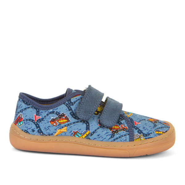 Froddo Barefoot Canvas tennised lastele Denim+ G1700379-30