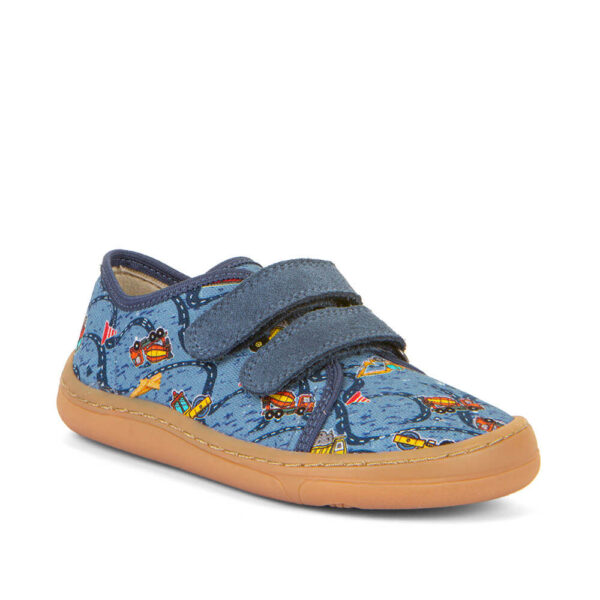 Froddo Barefoot Canvas tennised lastele Denim+ G1700379-30