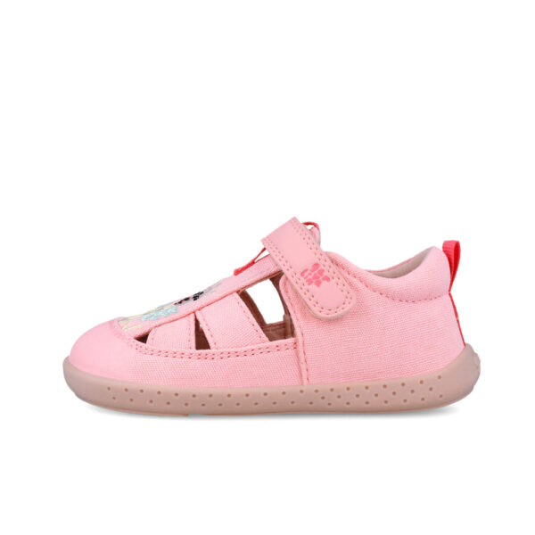 Garvalin Lona Girafa Rosa barefoot sandaalid lastele 252346-B032