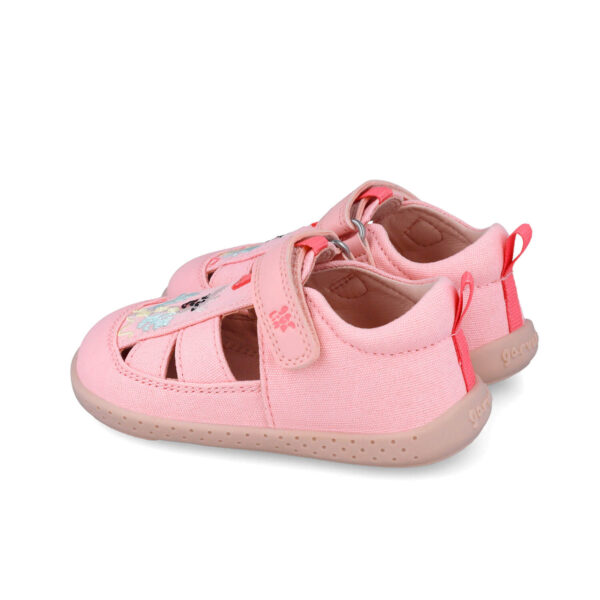 Garvalin Lona Girafa Rosa barefoot sandaalid lastele 252346-B032