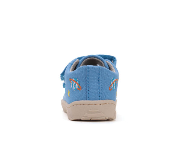 D.D.step tekstiilist barefoot tossud lastele C077-51663-Bermuda-Blue