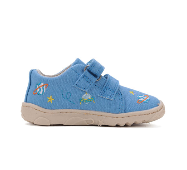 D.D.step tekstiilist barefoot tossud lastele C077-51663-Bermuda-Blue