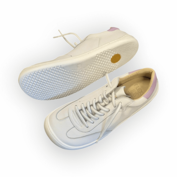 Flexi Nens valged barefoot tennised naistele 9024-R