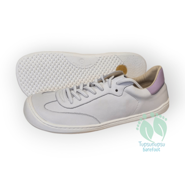 Flexi Nens valged barefoot tennised naistele 9024-R