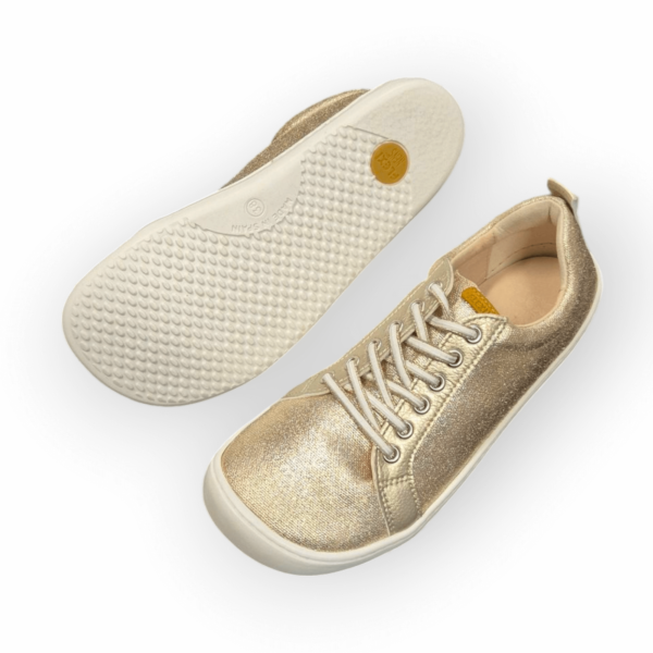Flexi Nens kuldsed barefoot tennised naistele S-8411-R