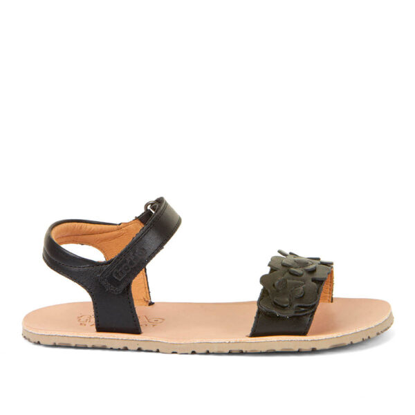 Froddo Barefoot Flexy Flowers Black barefoot sandaalid G3150265-4