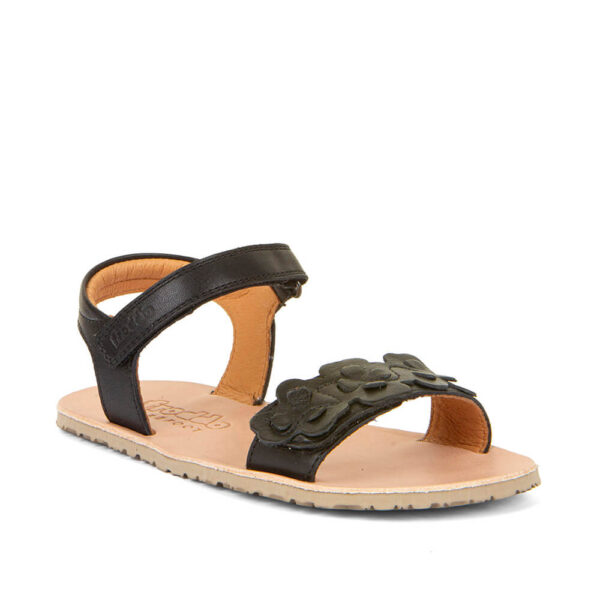 Froddo Barefoot Flexy Flowers Black barefoot sandaalid G3150265-4