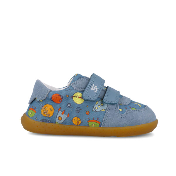 Garvalin Lona Estampado Indigo barefoot tossud lastele 252341-A631