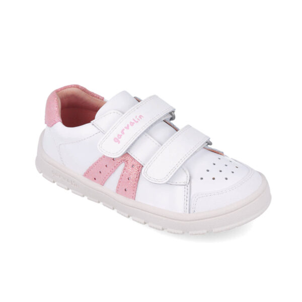 Garvalin valged nahast barefoot tossud lastele 252507-B113