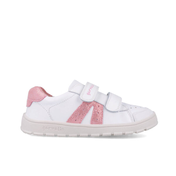 Garvalin valged nahast barefoot tossud lastele 252507-B113