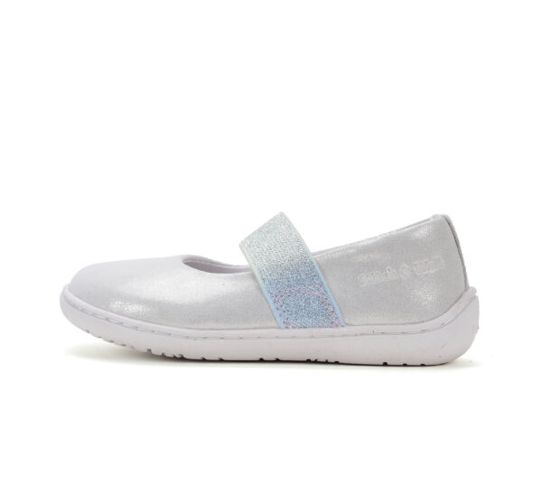 Stitch&Walk hõbedased barefoot baleriinad lastele H088-51943A