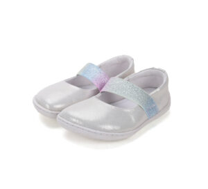 Stitch&Walk hõbedased barefoot baleriinad lastele H088-51943A