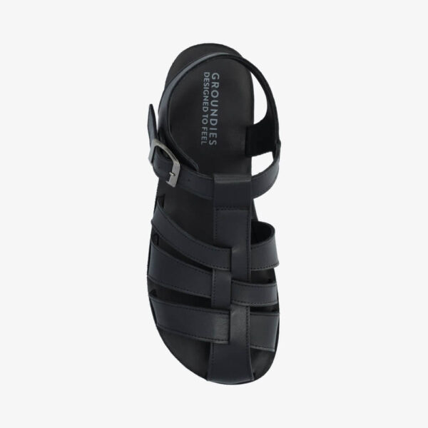 Groundies Catani Black barefoot sandaalid naistele ja meestele GND-210266-01
