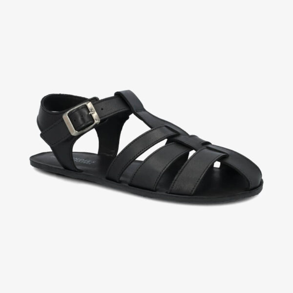 Groundies Catani Black barefoot sandaalid naistele ja meestele GND-210266-01