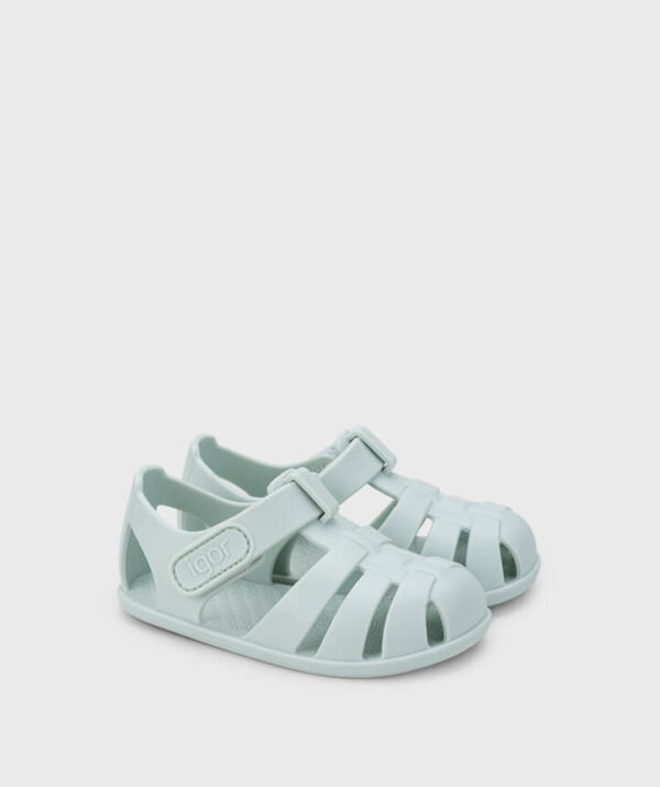 Igor Nemo Solid Menta kummist barefoot sandaalid lastele S10324-026