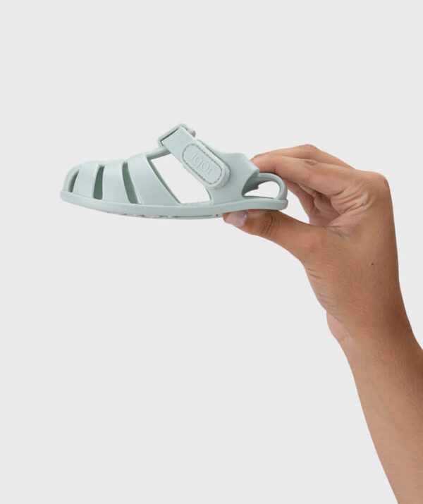 Igor Nemo Solid Menta kummist barefoot sandaalid lastele S10324-026