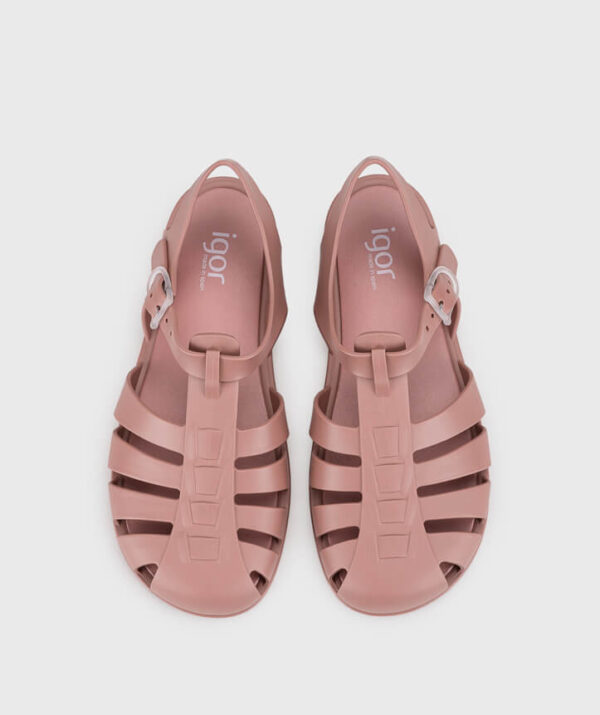Igor Ura Rosa kummist barefoot sandaalid naistele S10358-010