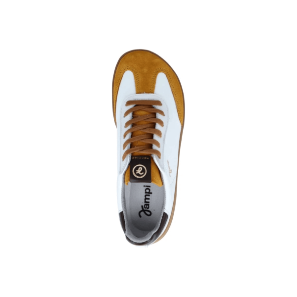 Jampi Retro white-mustard unisex barefoot tossud