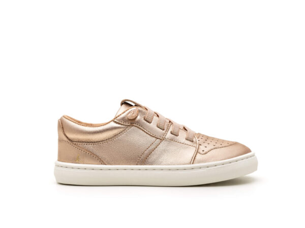Tip Toey Joey Ollie Metalic Salmon barefoot tennised lastele CB.OLI1-3792