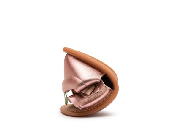 Tip Toey Joey Ruffy Rose Gold barefoot sandaalid lastele AE.RUF1-3574