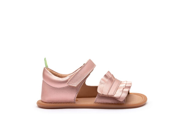 Tip Toey Joey Ruffy Rose Gold barefoot sandaalid lastele AE.RUF1-3574