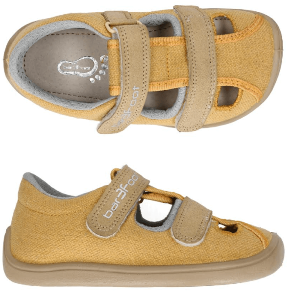 4F Bar3foot Elf sandaalid honey yellow 3BE25-V10R