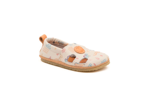 Flexi Nens Mini barefoot sussid 6005-M Butter / Orange