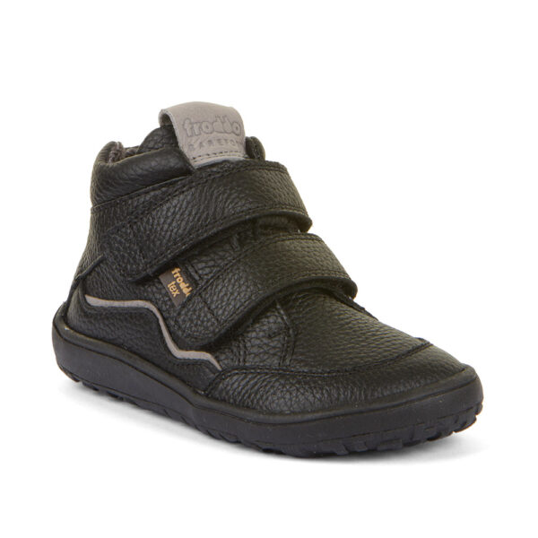 Froddo Barefoot Tex Autumn Leather Black poolsaapad lastele G3110264-7