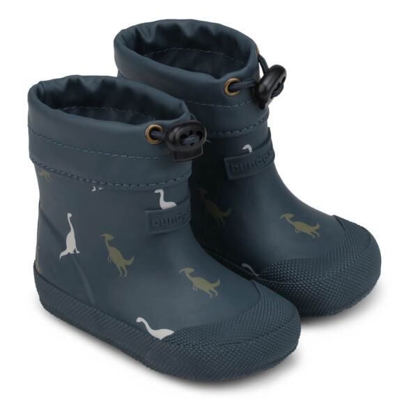 Bundgaard Malik Navy Dino sooja voodriga kummikud BG401056_9411