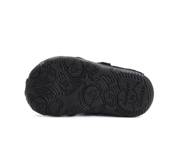 D.D.step 073 mustad barefoot tossud lastele S073-52261-Black