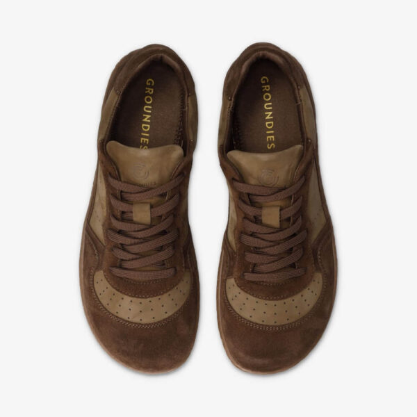 Groundies Nova Go1 Chocolate meeste barefoot vabaajajalatsid GND-220240-04