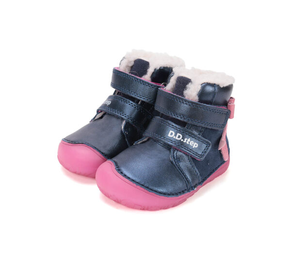 D.D.step Royal Blue talvesaapad helendava tallaga W073-52684