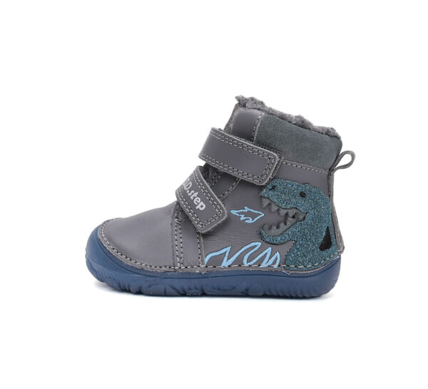 D.D.step Dark Grey talvesaapad helendava tallaga W073-52943B