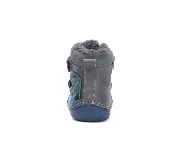 D.D.step Dark Grey talvesaapad helendava tallaga W073-52943B