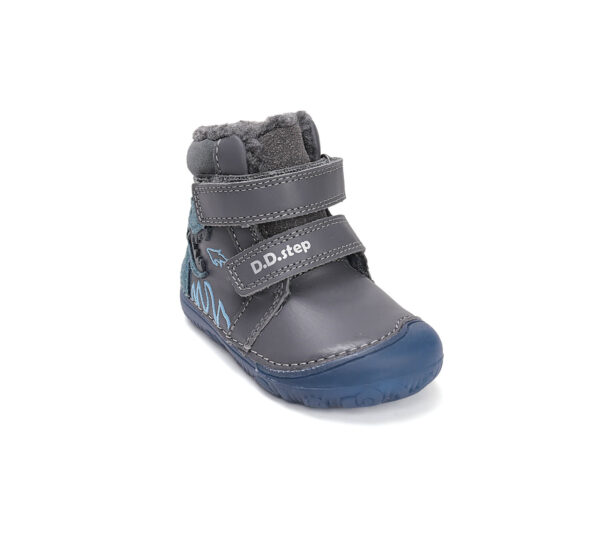 D.D.step Dark Grey talvesaapad helendava tallaga W073-52943B