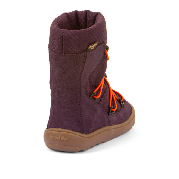 Froddo Barefoot Tex Track Wool Purple talvesaapad G3160251-4