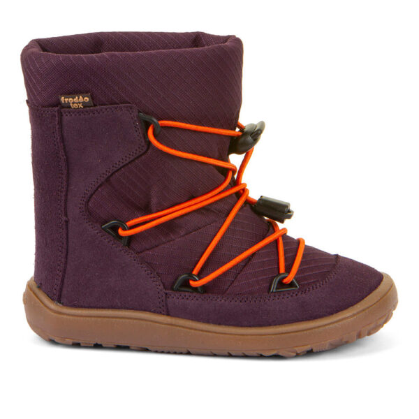 Froddo Barefoot Tex Track Wool Purple talvesaapad G3160251-4