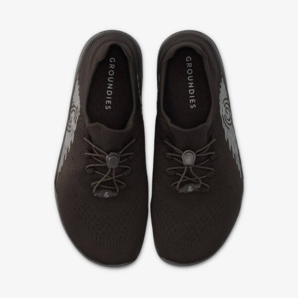 Groundies G-Pure Dark Brown barefoot tossud