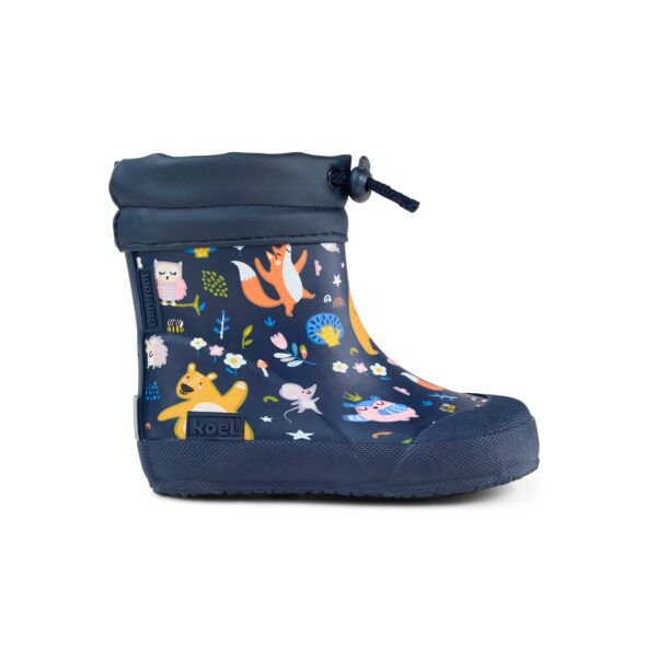 Koel Wellie Bear Blue barefoot kummikud lastele 27M006.71D-110