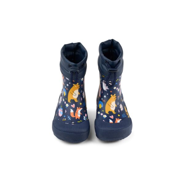 Koel Wellie Bear Blue barefoot kummikud lastele 27M006.71D-110