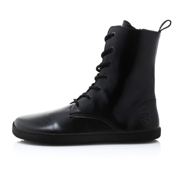 Shapen Maverick Black unisex barefoot combat boots