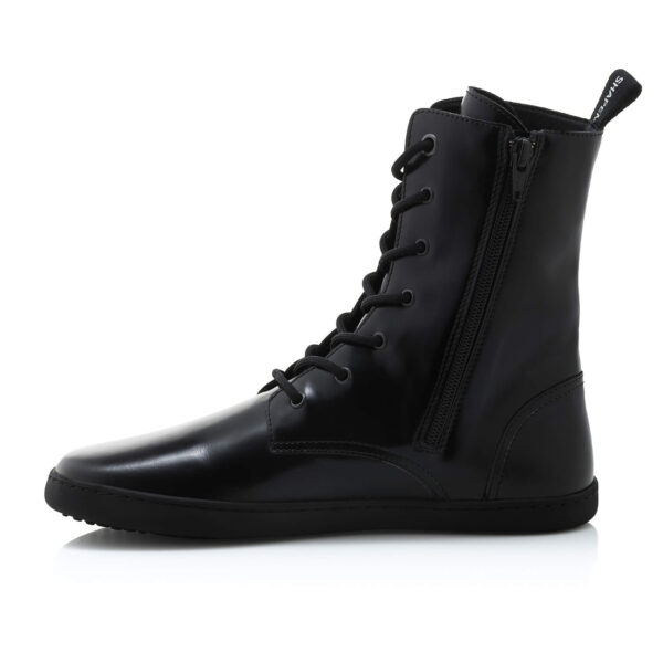 Shapen Maverick Black unisex barefoot combat boots