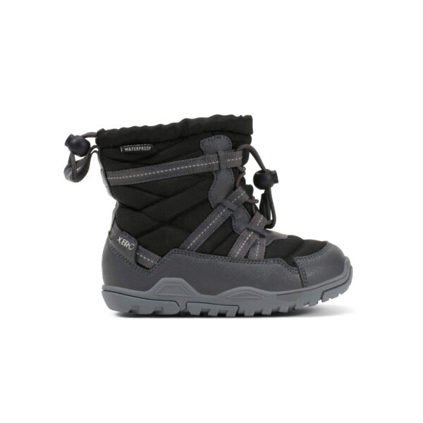 Xero Shoes Alpine Pull-On Black Little Kids talvesaapad AEPC-BLCK