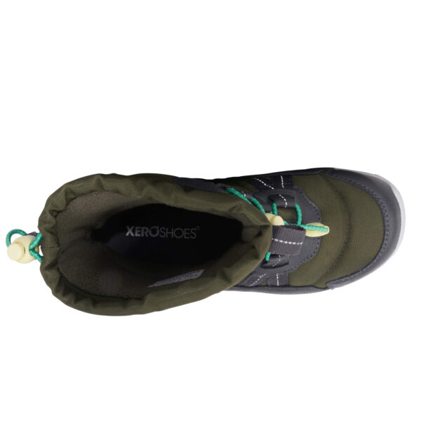 Xero Shoes Alpine Pull-On Army Green Big Kids talvesaapad AEPY-AMGN