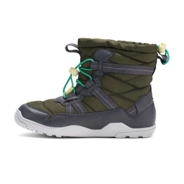 Xero Shoes Alpine Pull-On Army Green Big Kids talvesaapad AEPY-AMGN